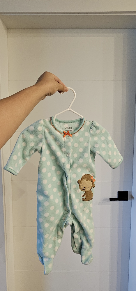 Baby Girl's Green Onesie #freecycle