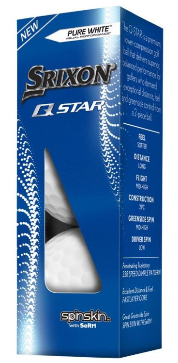 Brand new unopened Srixon Q Star Golf Balls - 1 dozen image indicator(3)