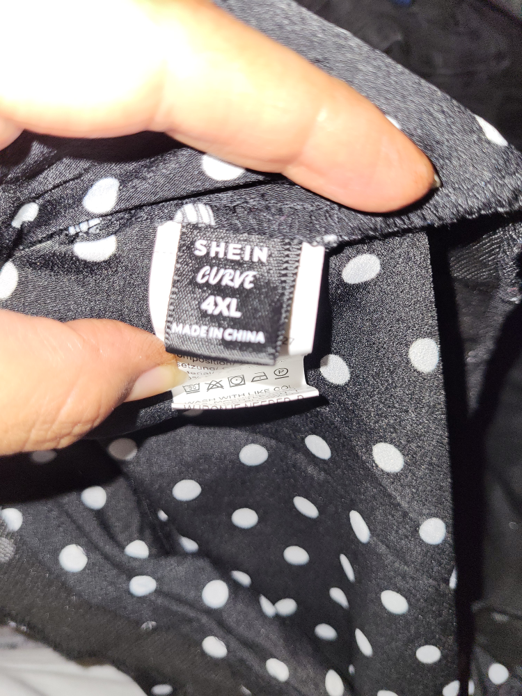 Plus Size Polka Dot Skirt image indicator(5)