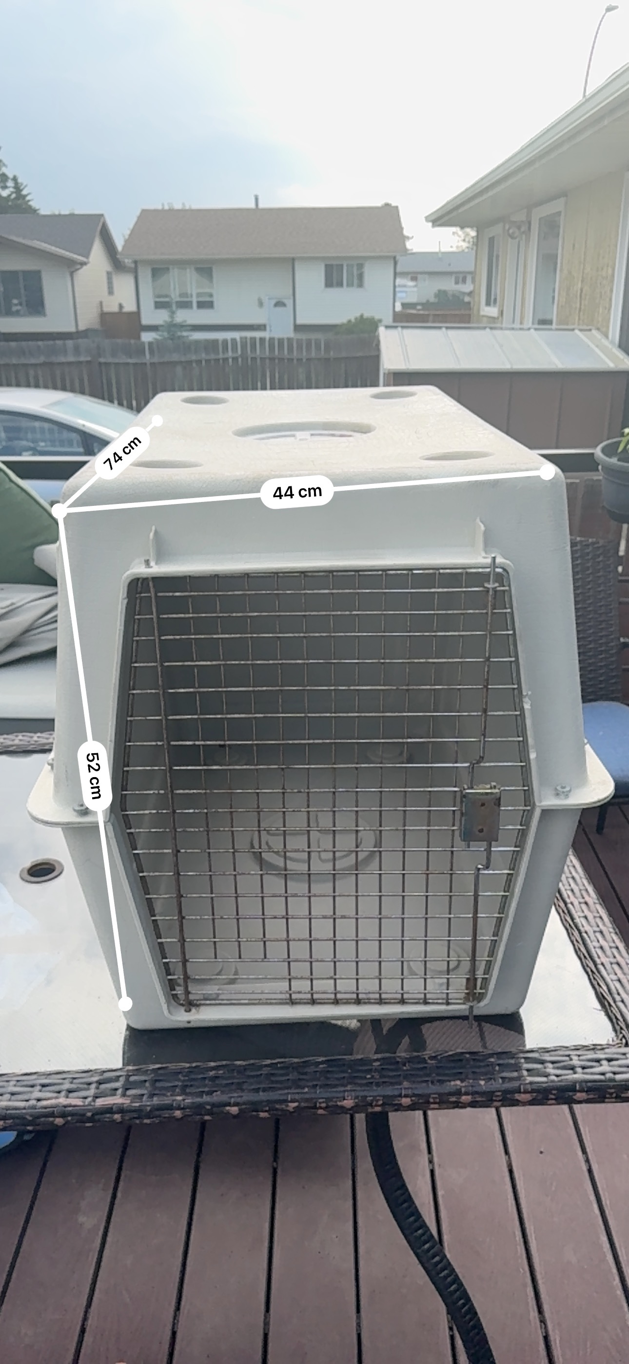 XL Dog Kennel- Air travel approved - photo 3