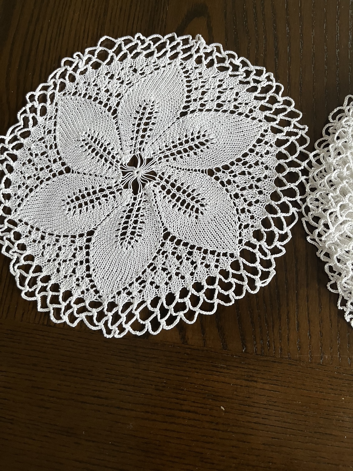 Set of 9 Crochet Doilies image indicator(7)