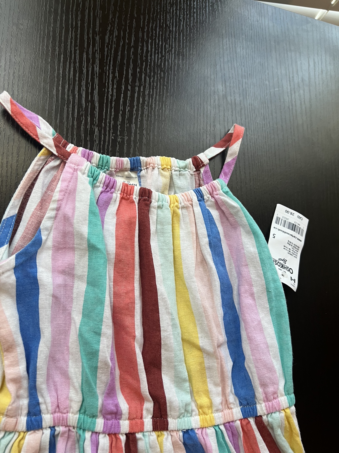 Stripe Dress for Girls thumbnail