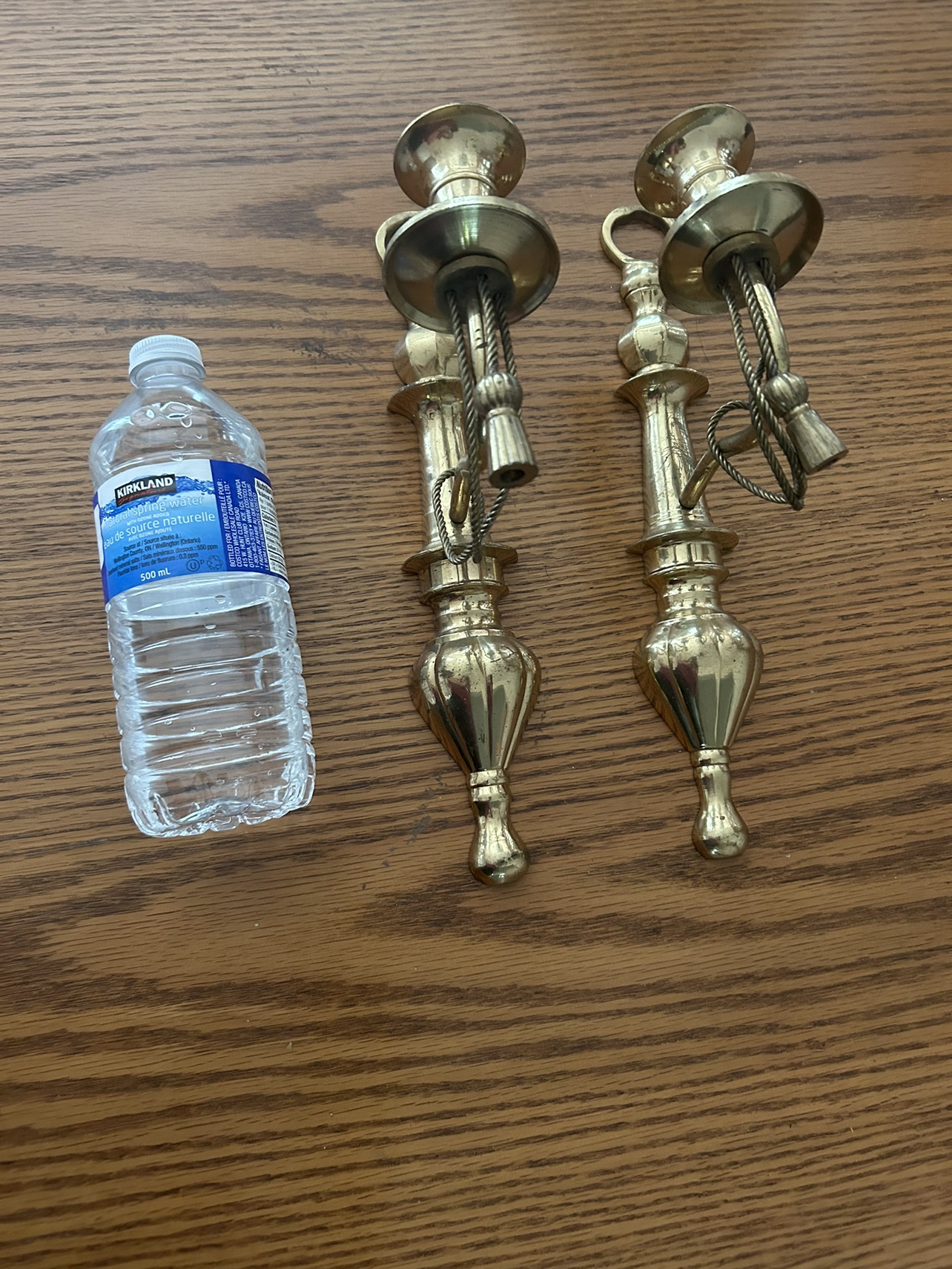 Brass Candleholders (2) - photo 2