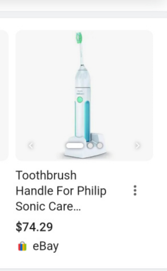 Philips Sonicare e series electric toothbrush, $8 each/both $15 image indicator(4)