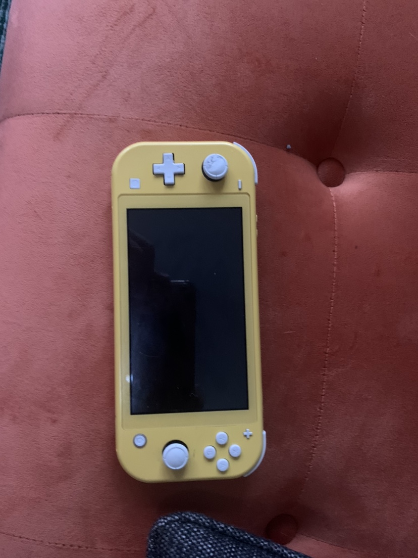Yellow Nintendo Switch Lite
