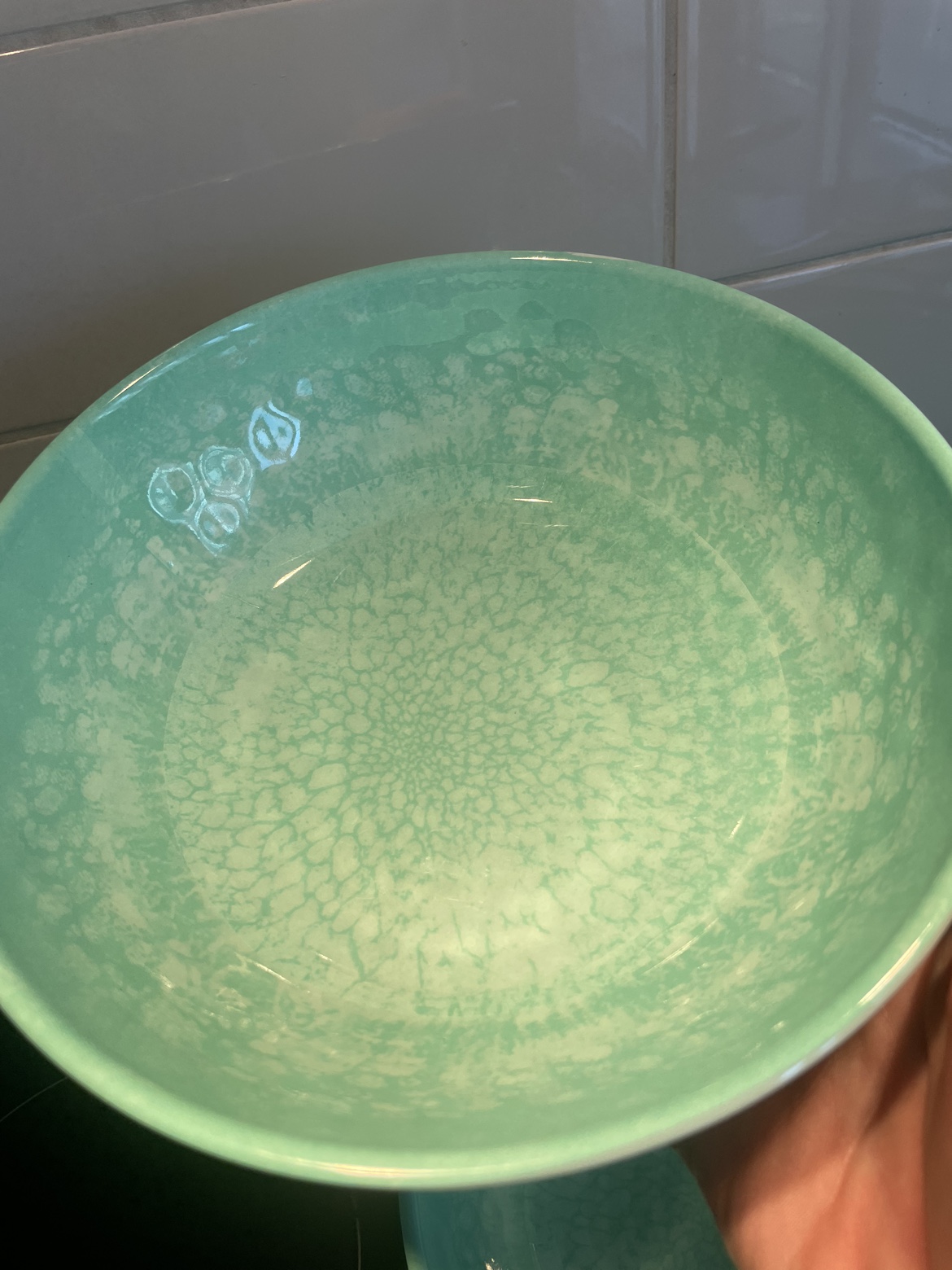 Set of 2 Aqua Blue Bowls  #freecycle image indicator(2)