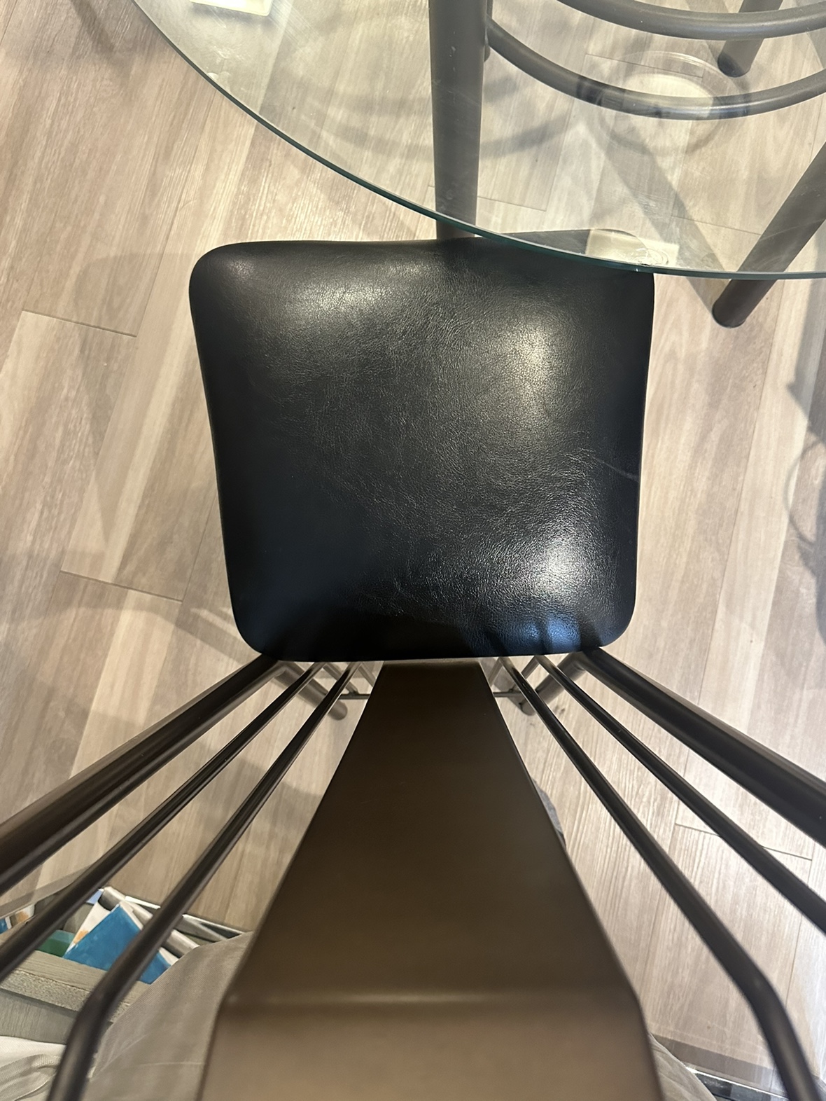Glass Table and Two Chairs - photo 2