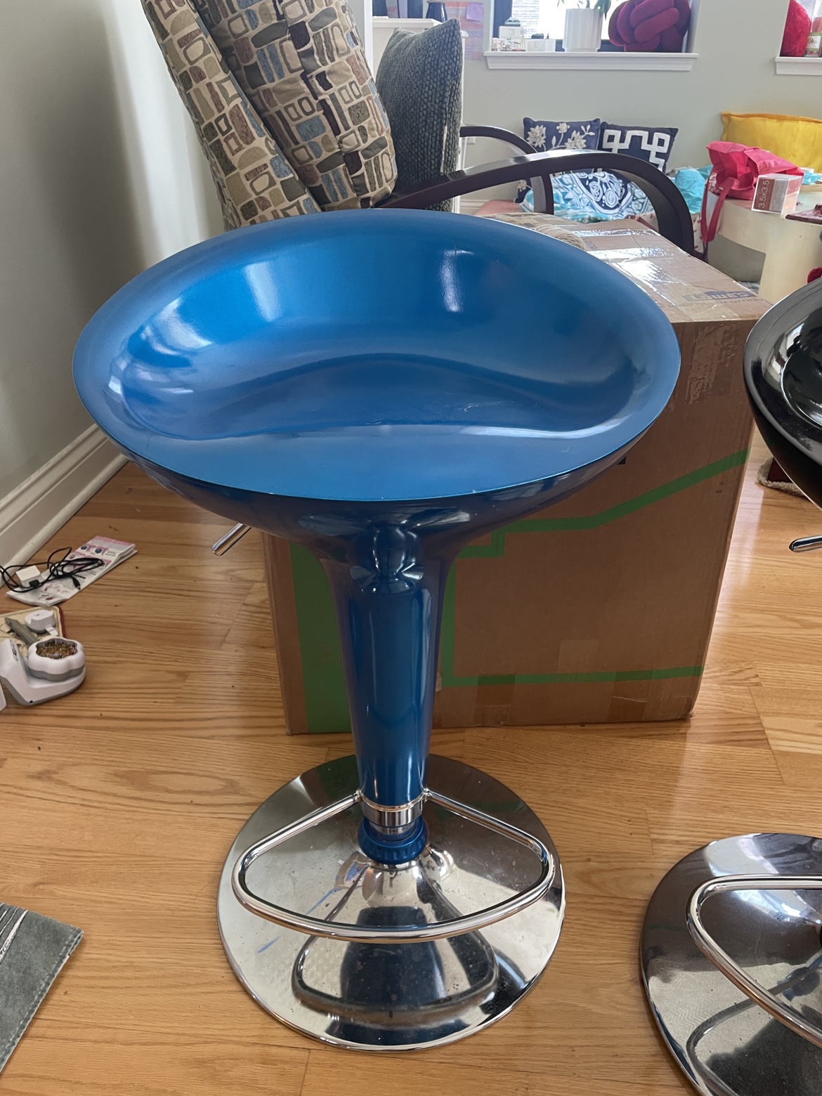 Set of 2 Bar Stools - photo 2