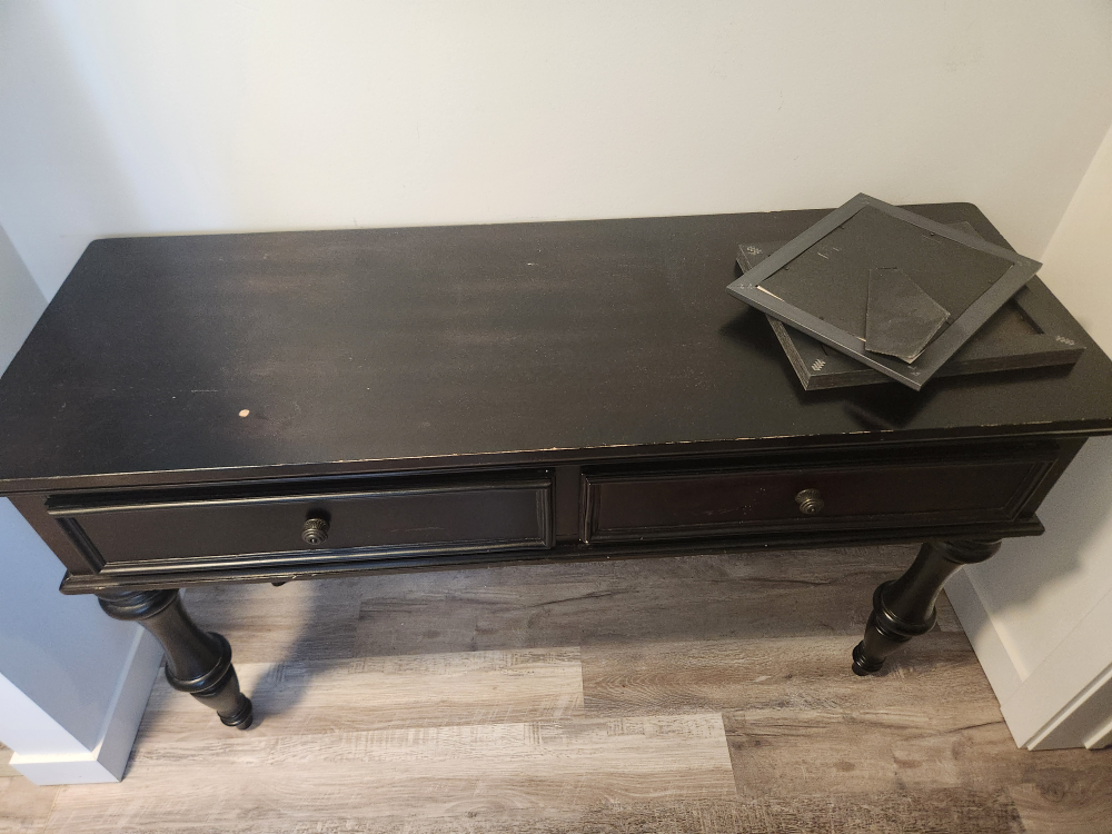 Black Console Table - photo 3