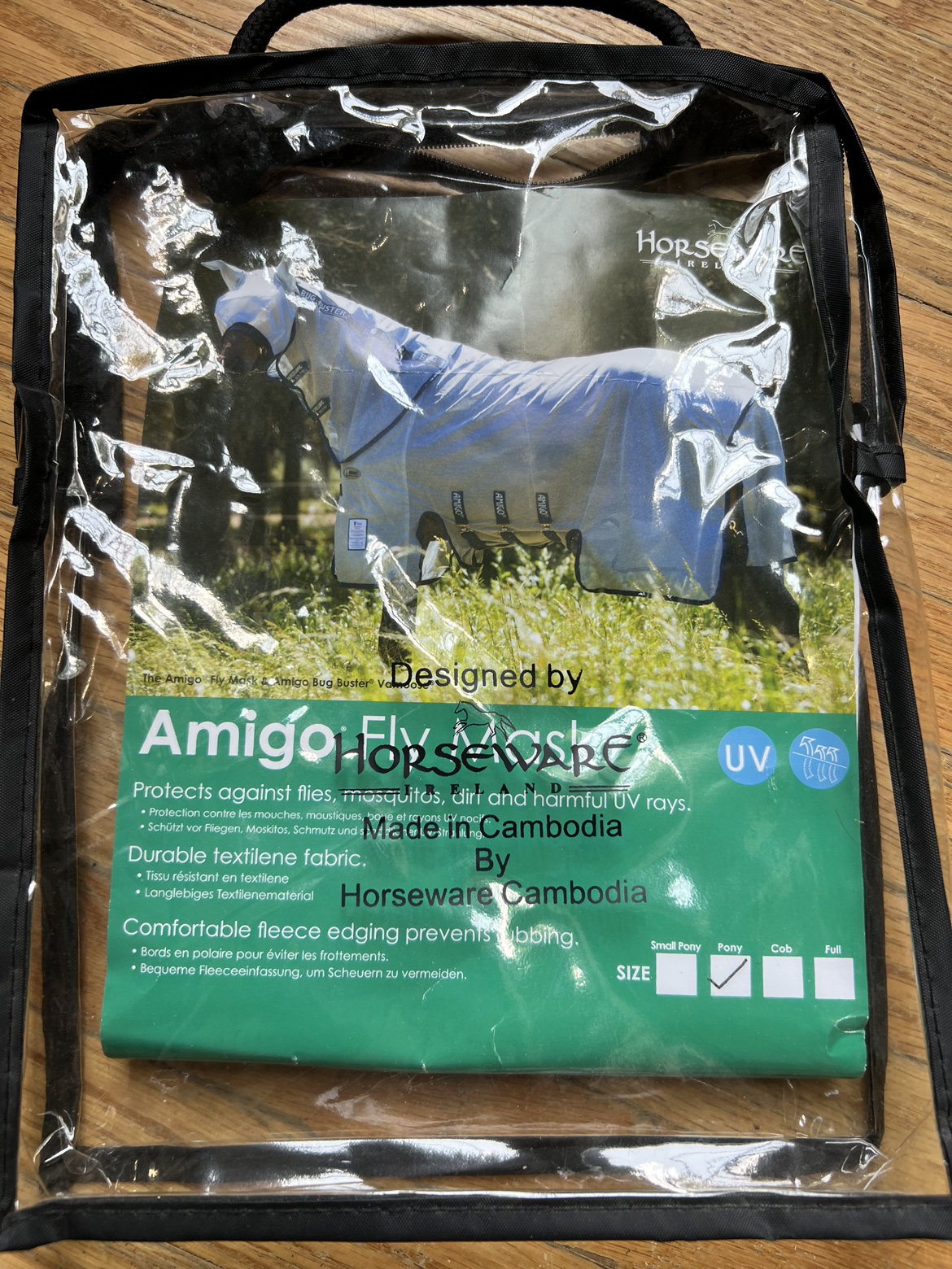 Horseware pony fly mask