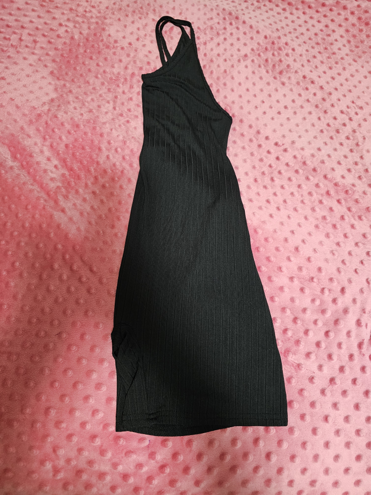 Black Ribbed Romper - photo 4