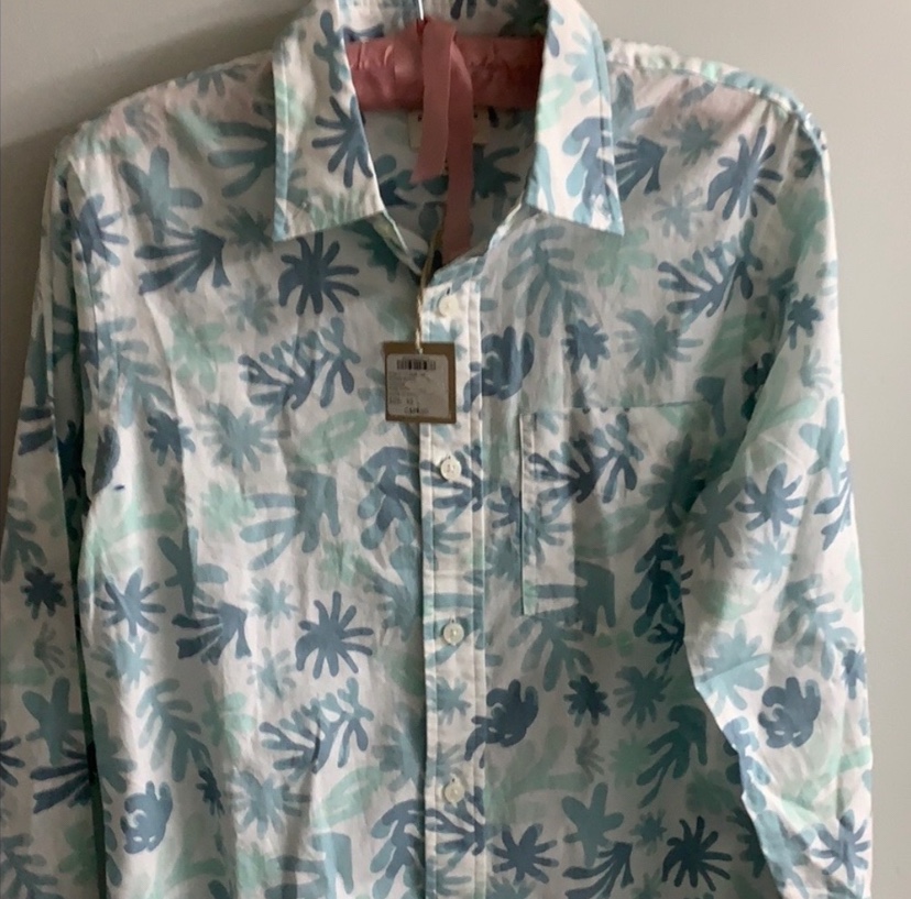 Club Monaco Men's Button Up Shirt