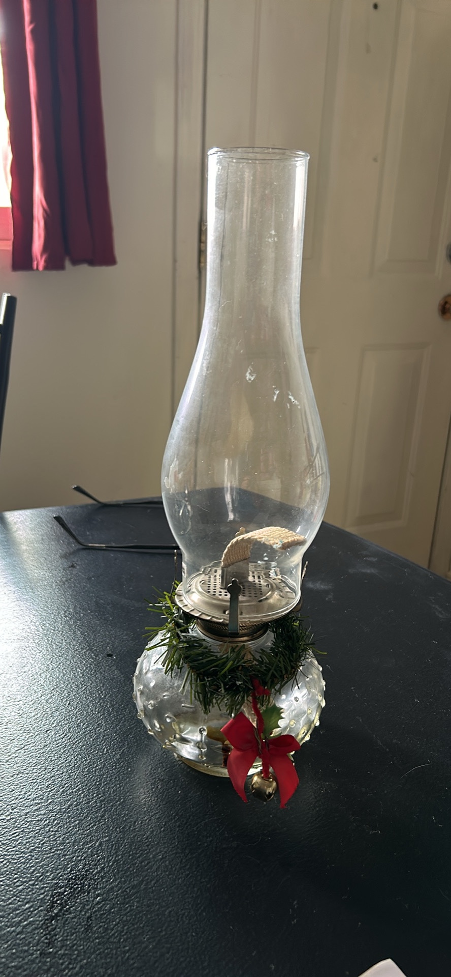 Glass Oil Lamp