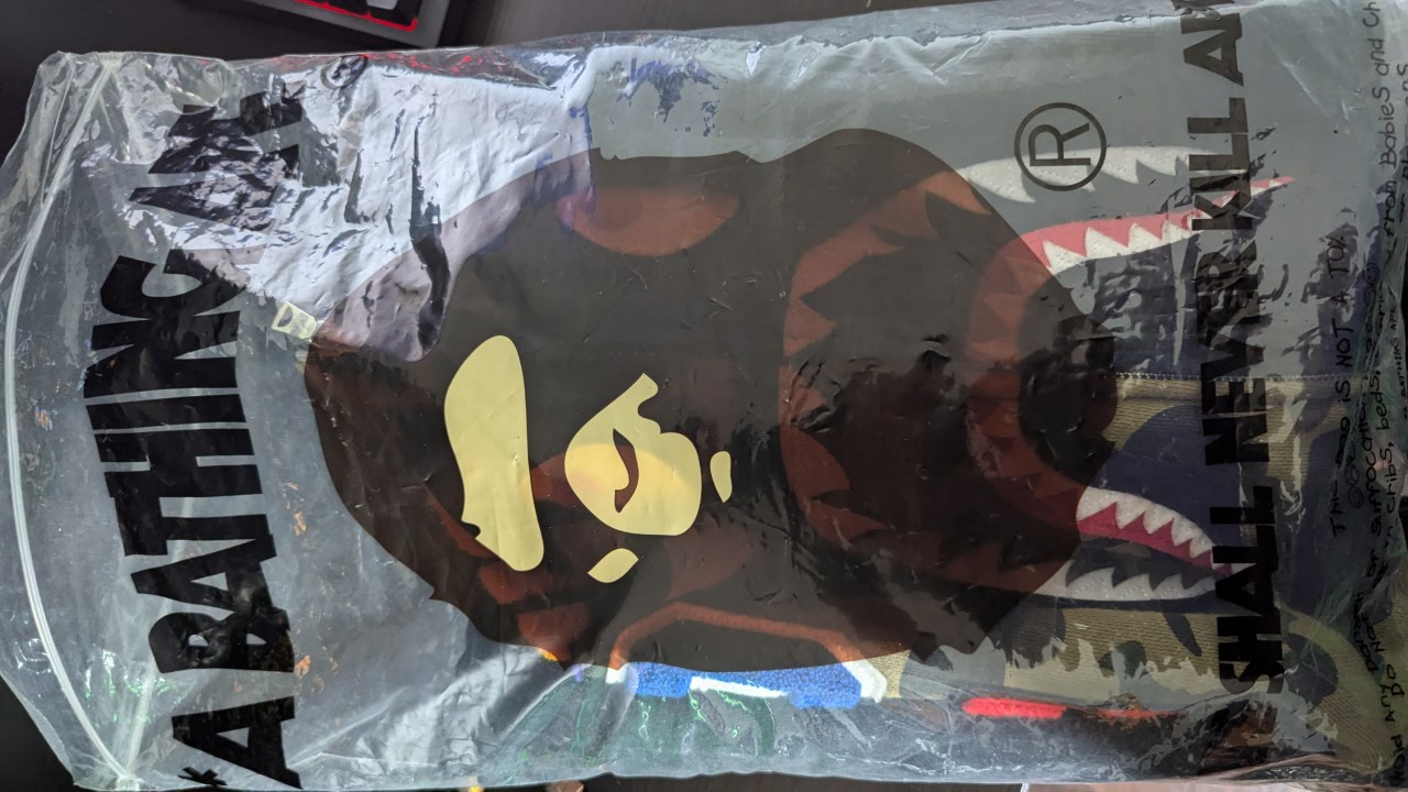 A Bathing Ape Shark Hoodie image indicator(2)