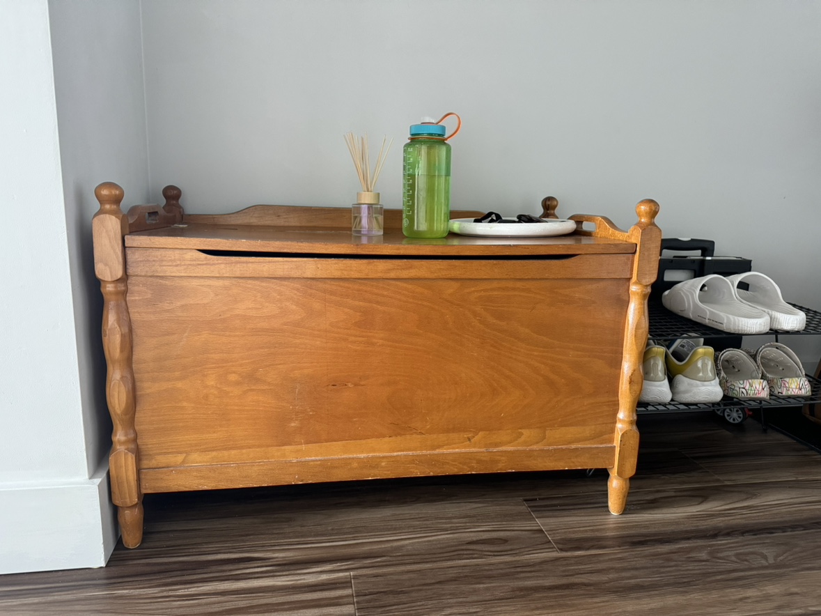 Bench with storage