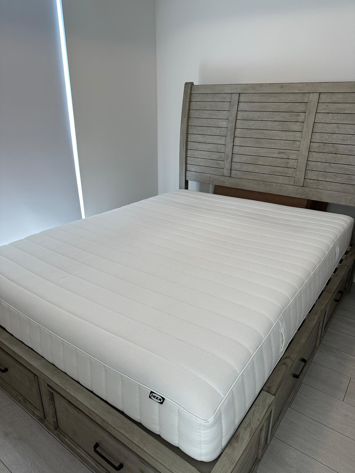 Moving Sale- Queen platform bed with storage