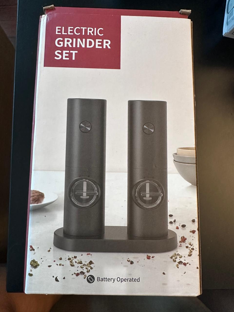 Electric Salt and Pepper grinder for sale