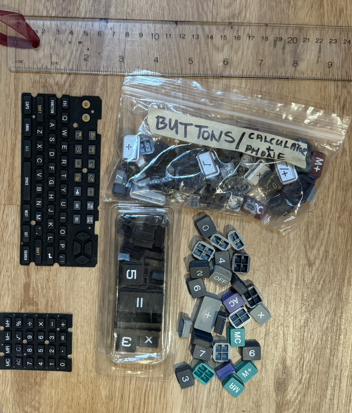 Calculator Buttons - various, for art project thumbnail