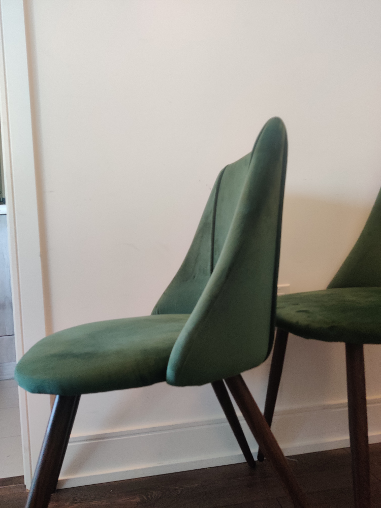 Structube Polly Velvet Dining Chairs - photo 5