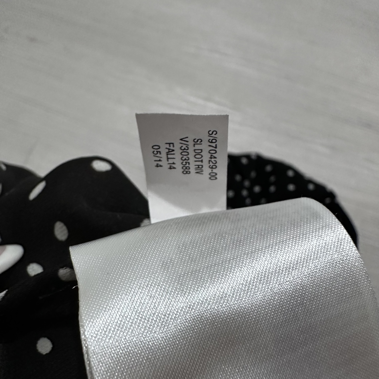 Banana Republic Black Polka Dot Blouse image indicator(5)