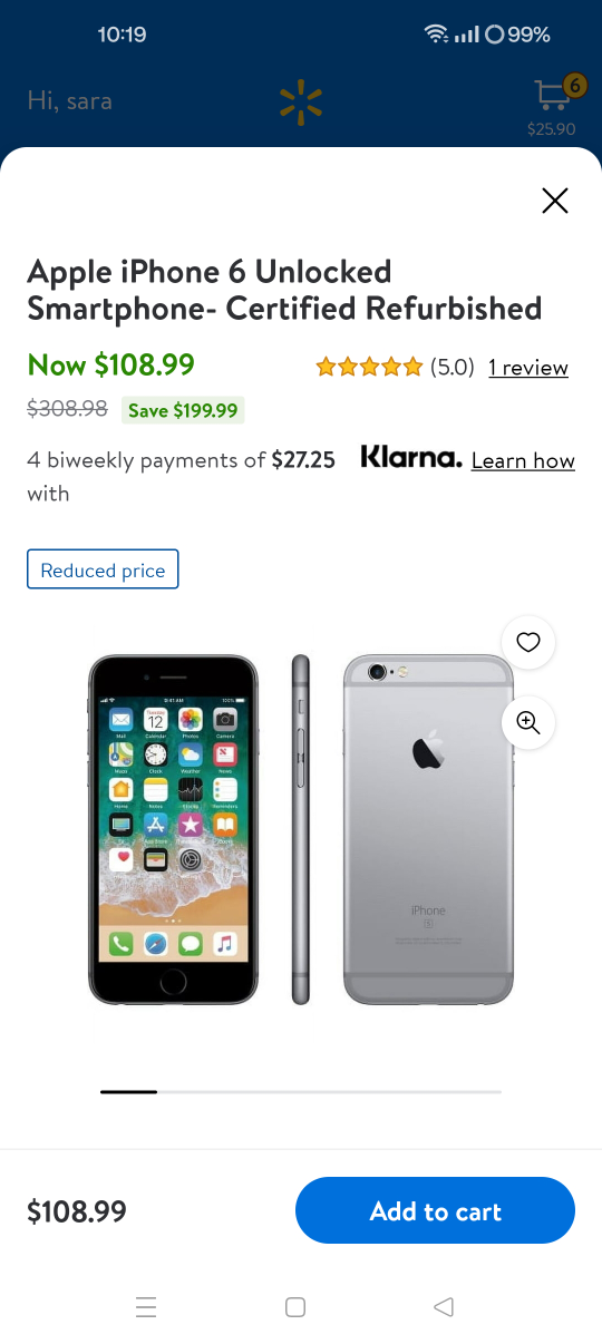iPhone 6 Sealed in box. unlocked thumbnail