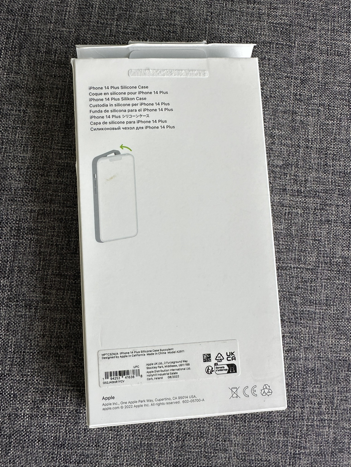 iPhone 14 Plus Silicone Case with MagSafe - Succulent - photo 2