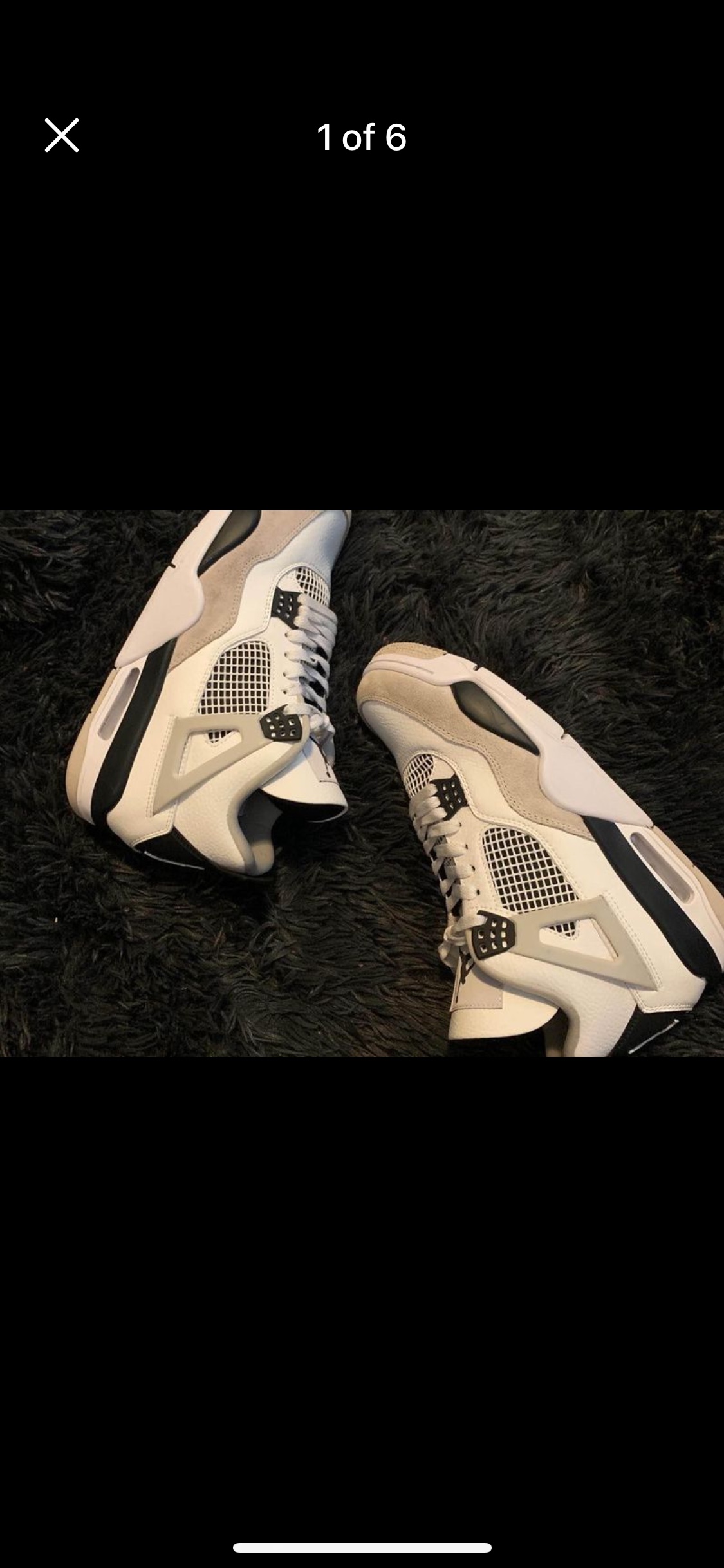Nike air Jordan 4 Military black