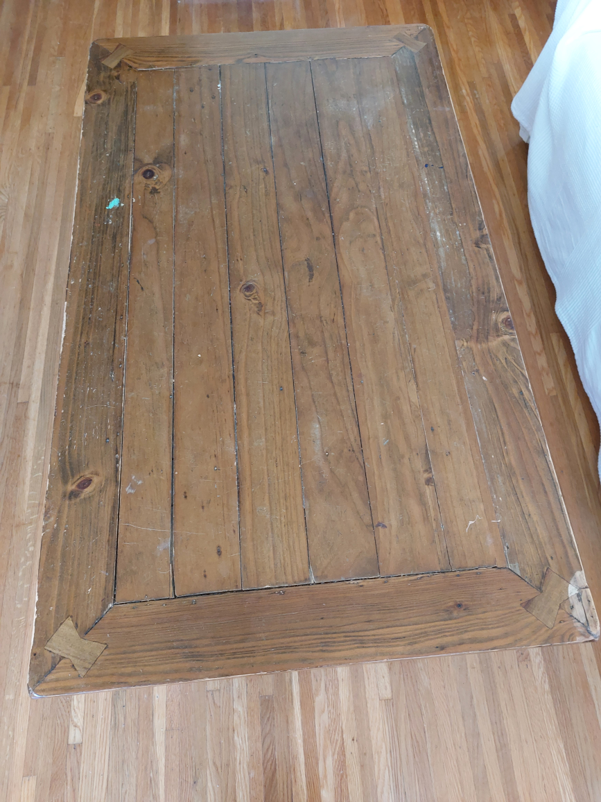 Rustic Wooden Coffee Table - photo 5