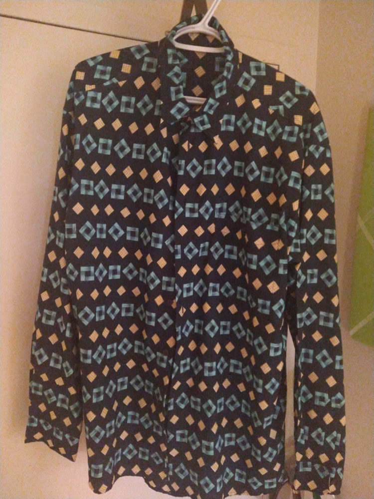 Geometric Patterned Vintage Shirt thumbnail