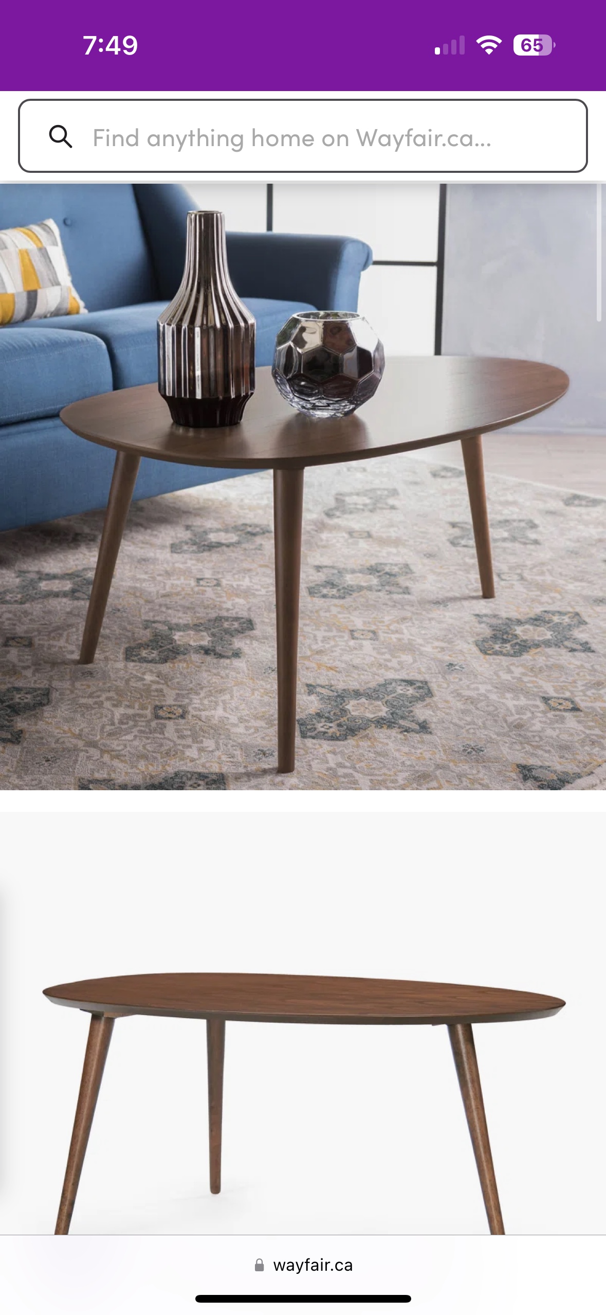 Mid-Century Modern Coffee Table - photo 2