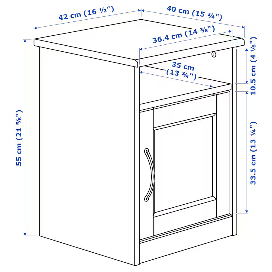 Nightstand in 2 | Songesand | Great quality - photo 5