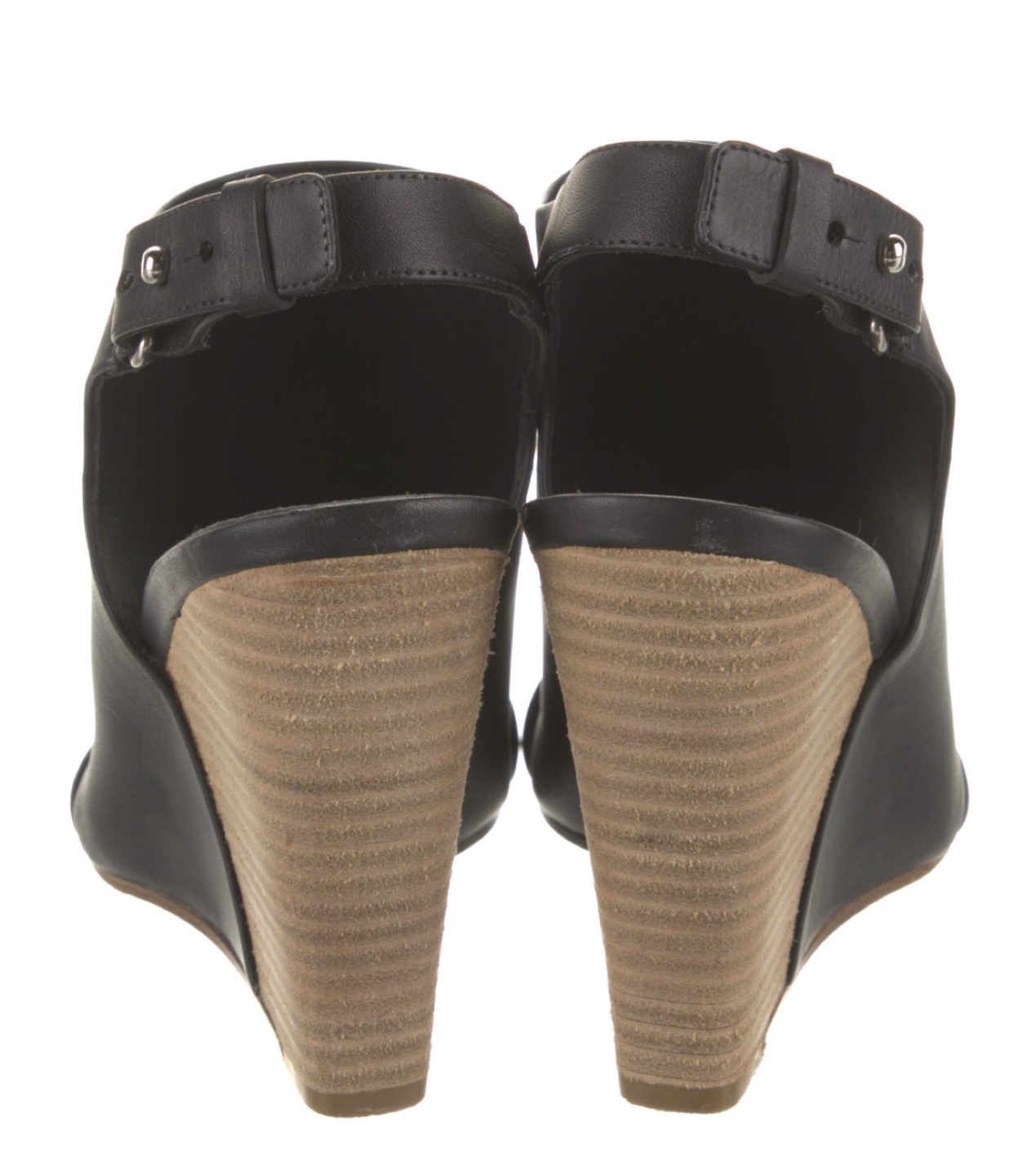 Vince leather wedges fits a size 7 image indicator(3)