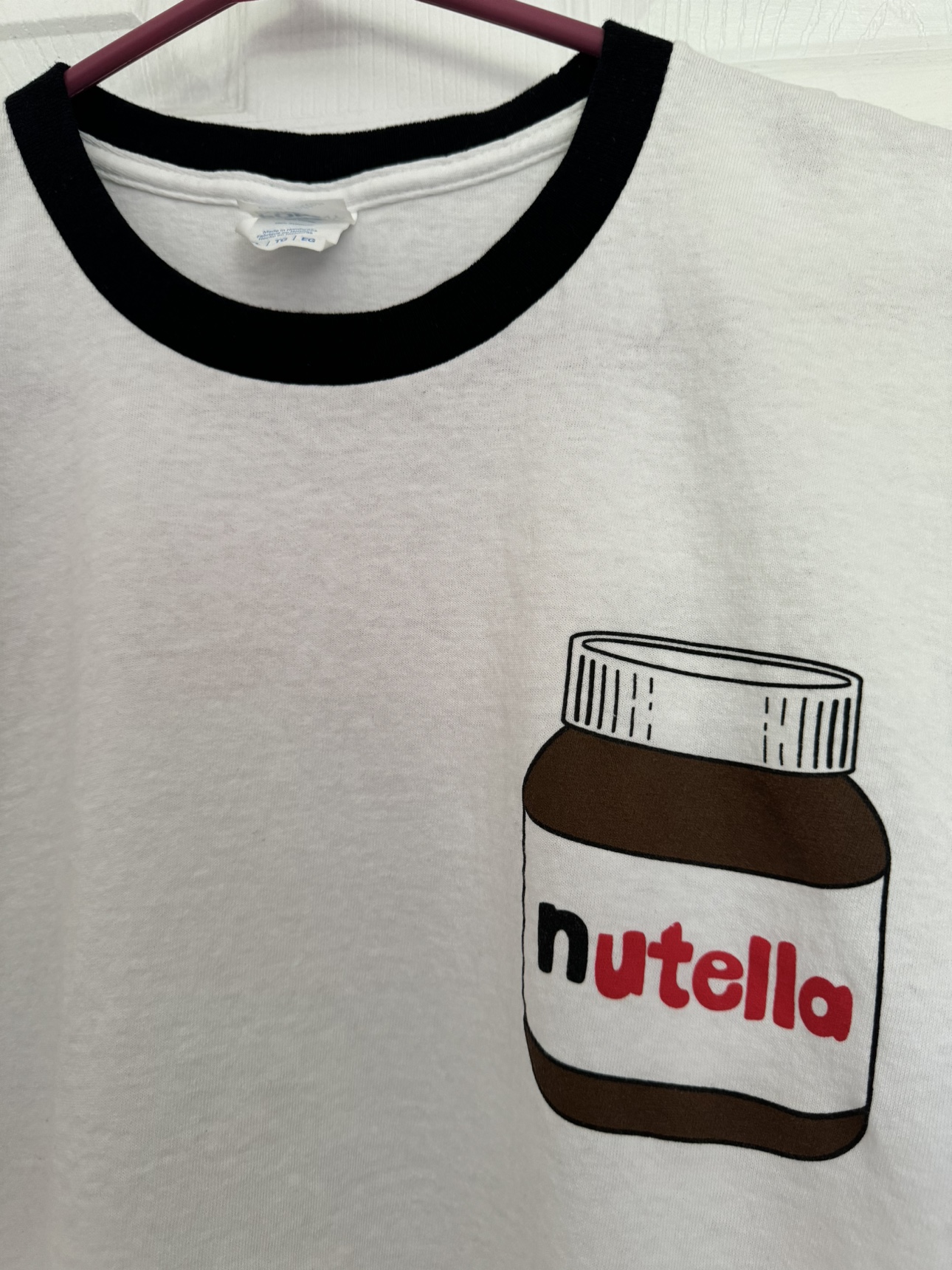Nutella Ringer Tee Shirt (XL) image indicator(2)