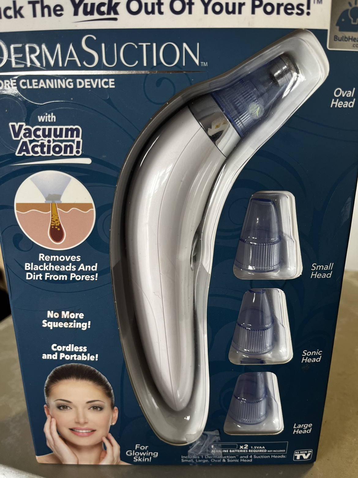Derma Suction Pore Cleaning Device