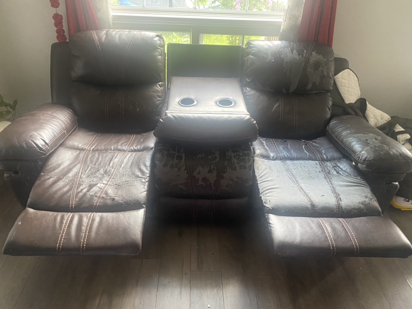 Reclining sofa - photo 3