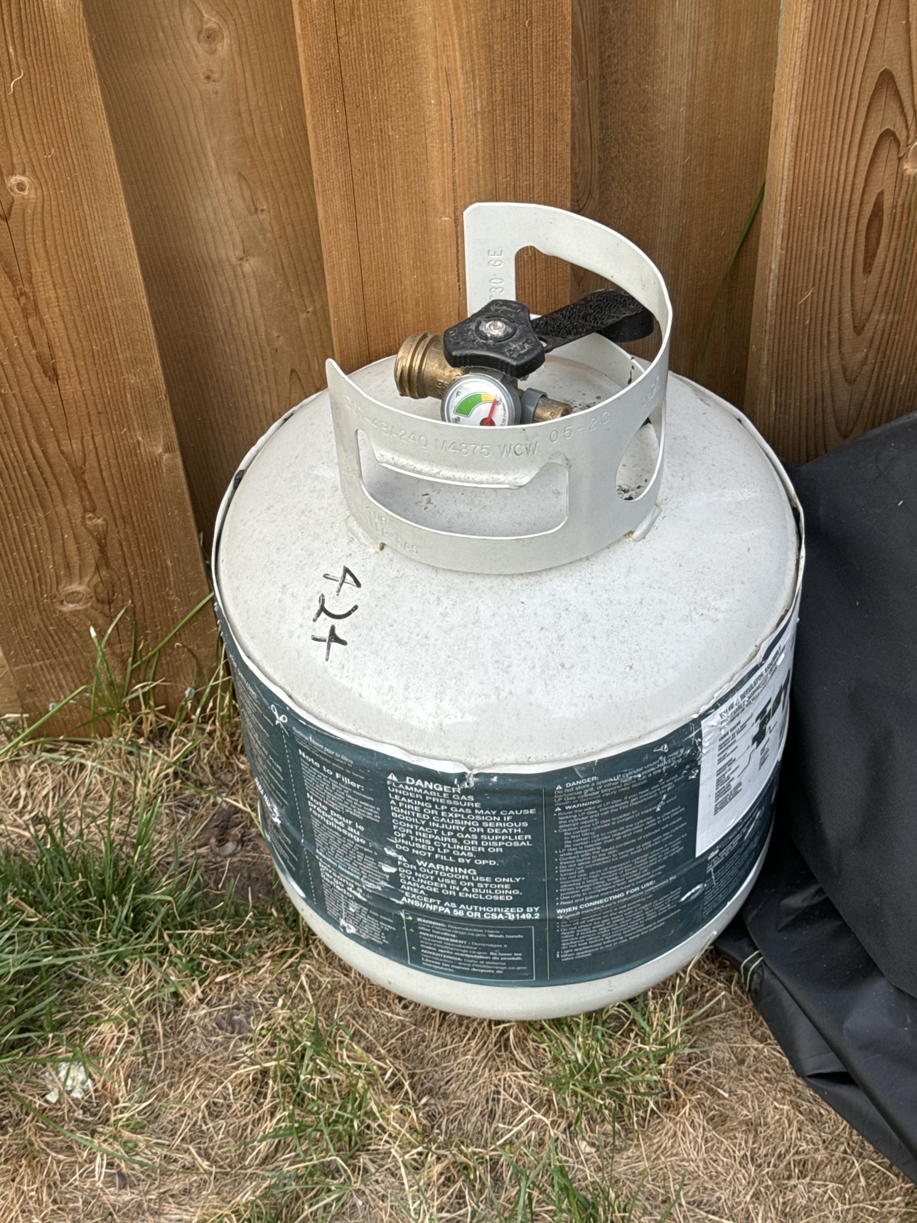 Propane tank