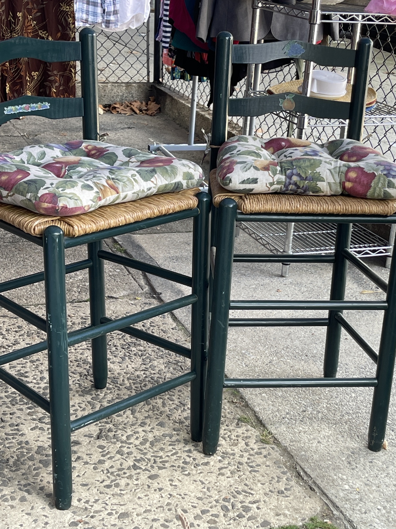 Country style stools