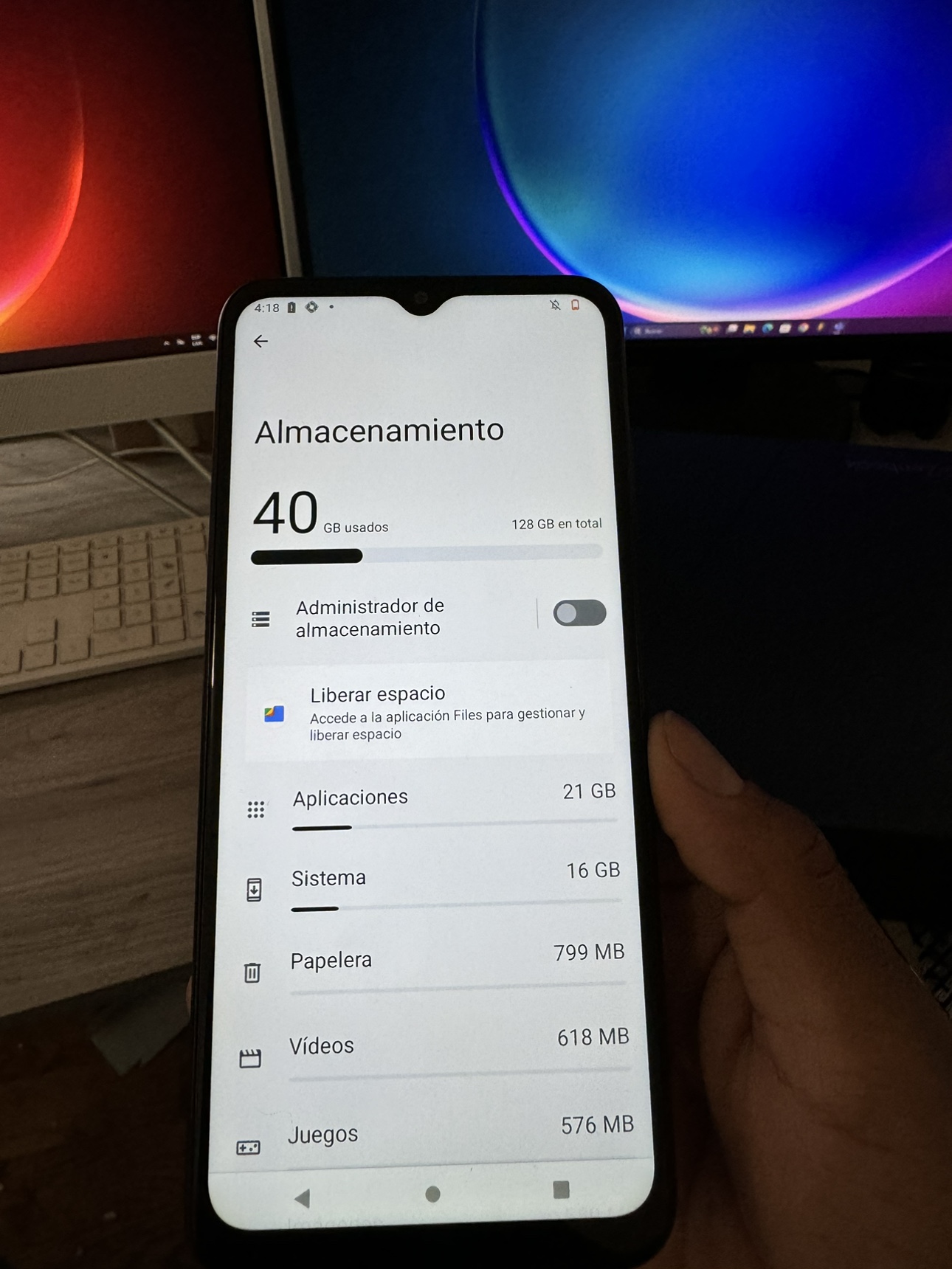 Cellphone thumbnail
