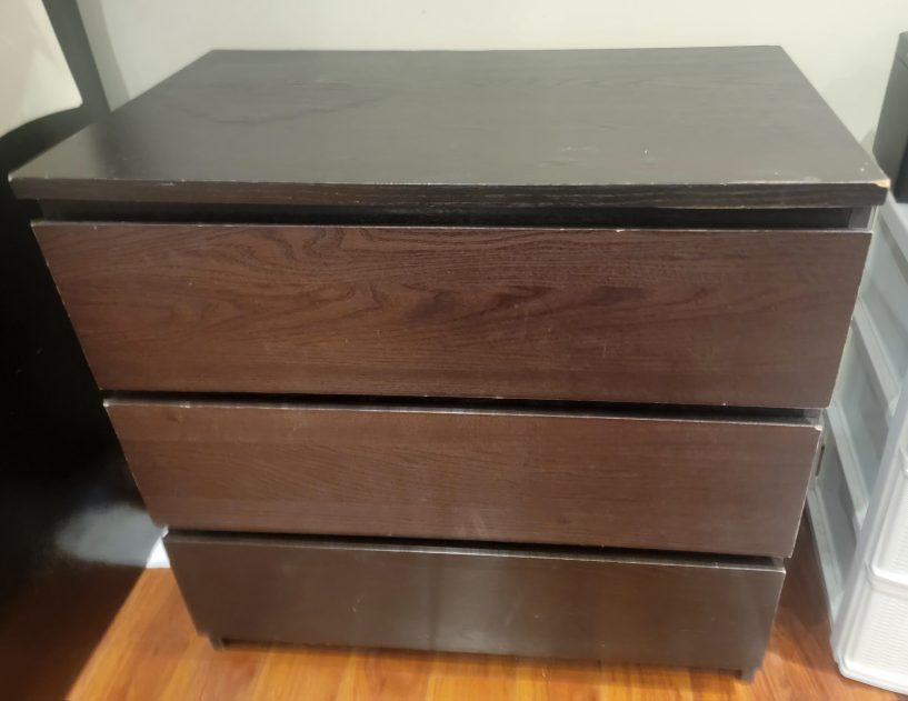 Three Drawer Dresser