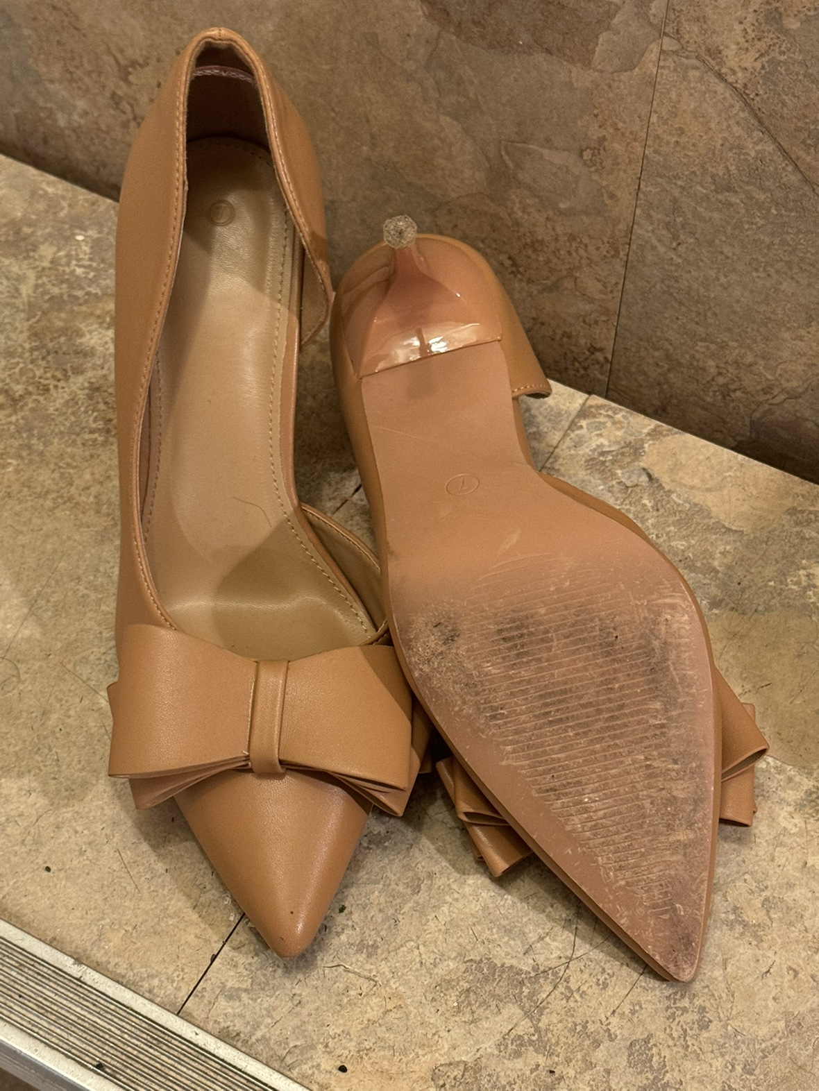 Brown Bow Heels - photo 4