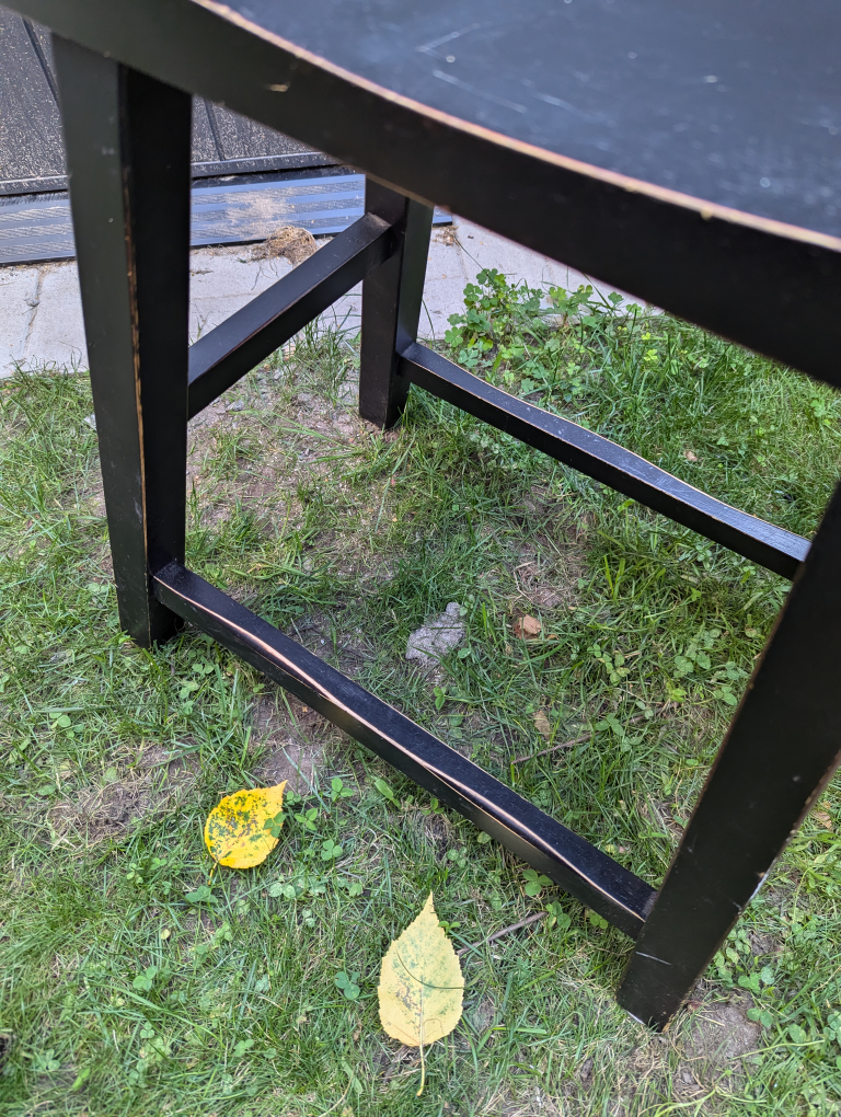 Two Black Wooden Japanese Inspired Stools image indicator(5)