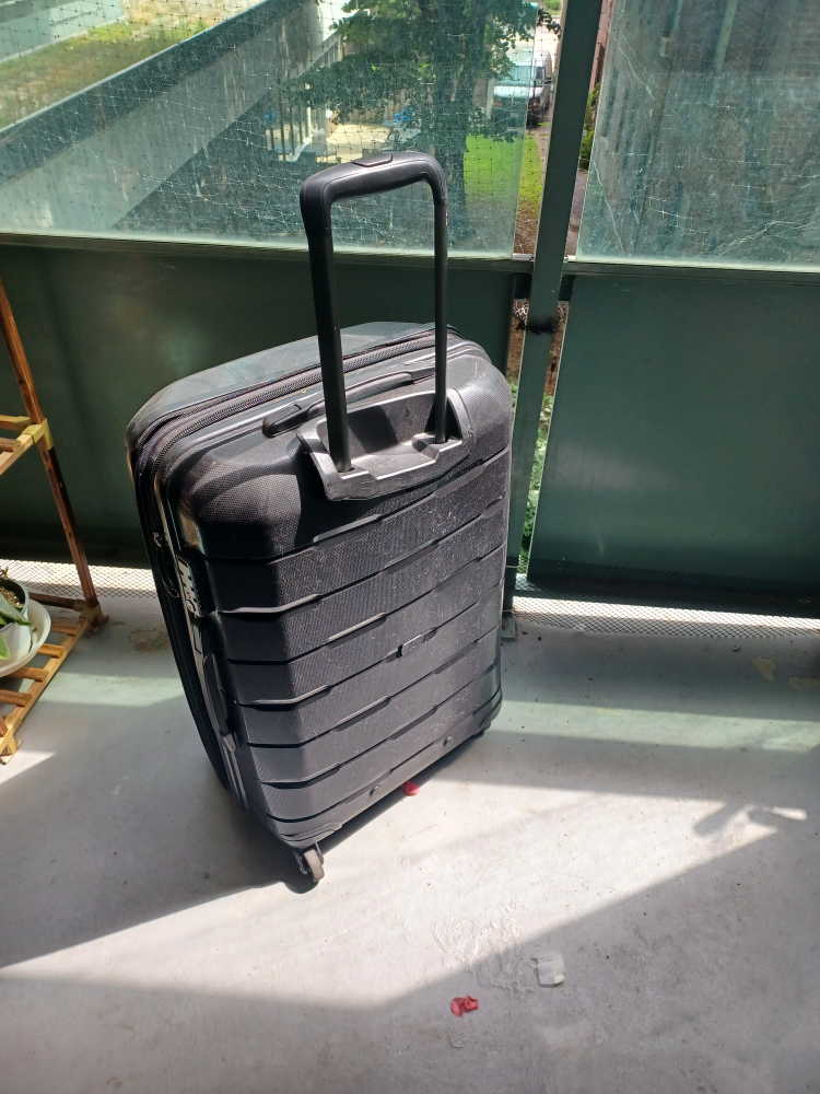 Black Suitcase 24inch hard shell thumbnail
