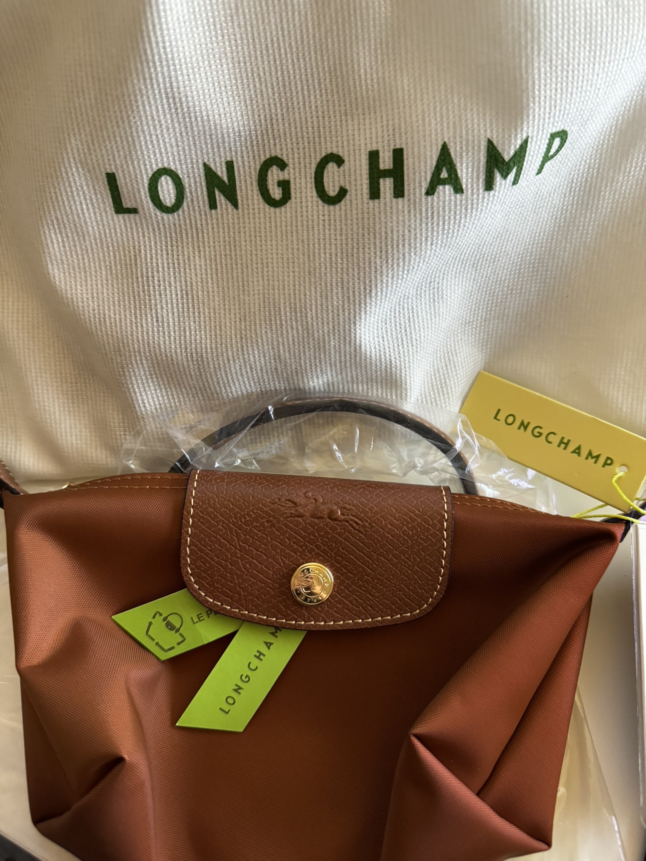 Authentic Longchamp Le Pliage mini thumbnail