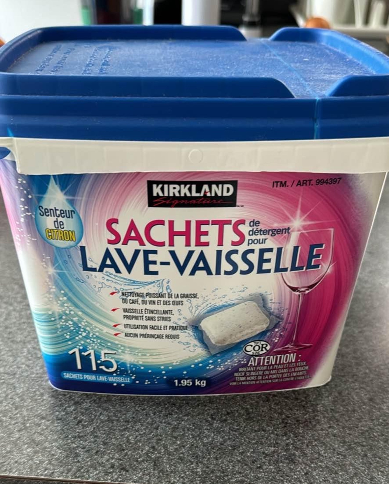 Kirkland Dishwasher Dishwasher tabs