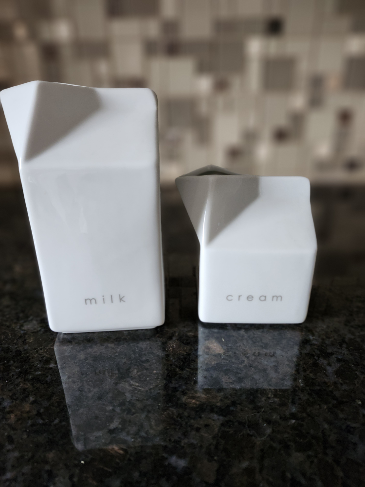 Milk and Cream Pitchers