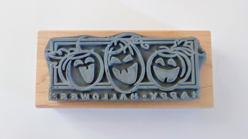 Stampendous Rubber Stamp Set - Pumpkin Halloween image indicator(2)