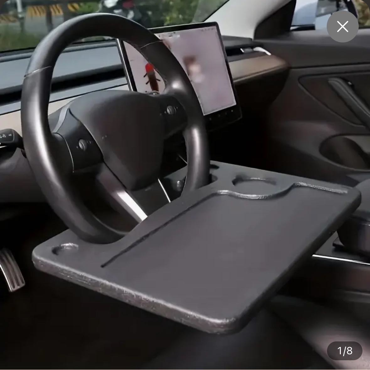 Versatile Car Steering Wheel Desk Tray