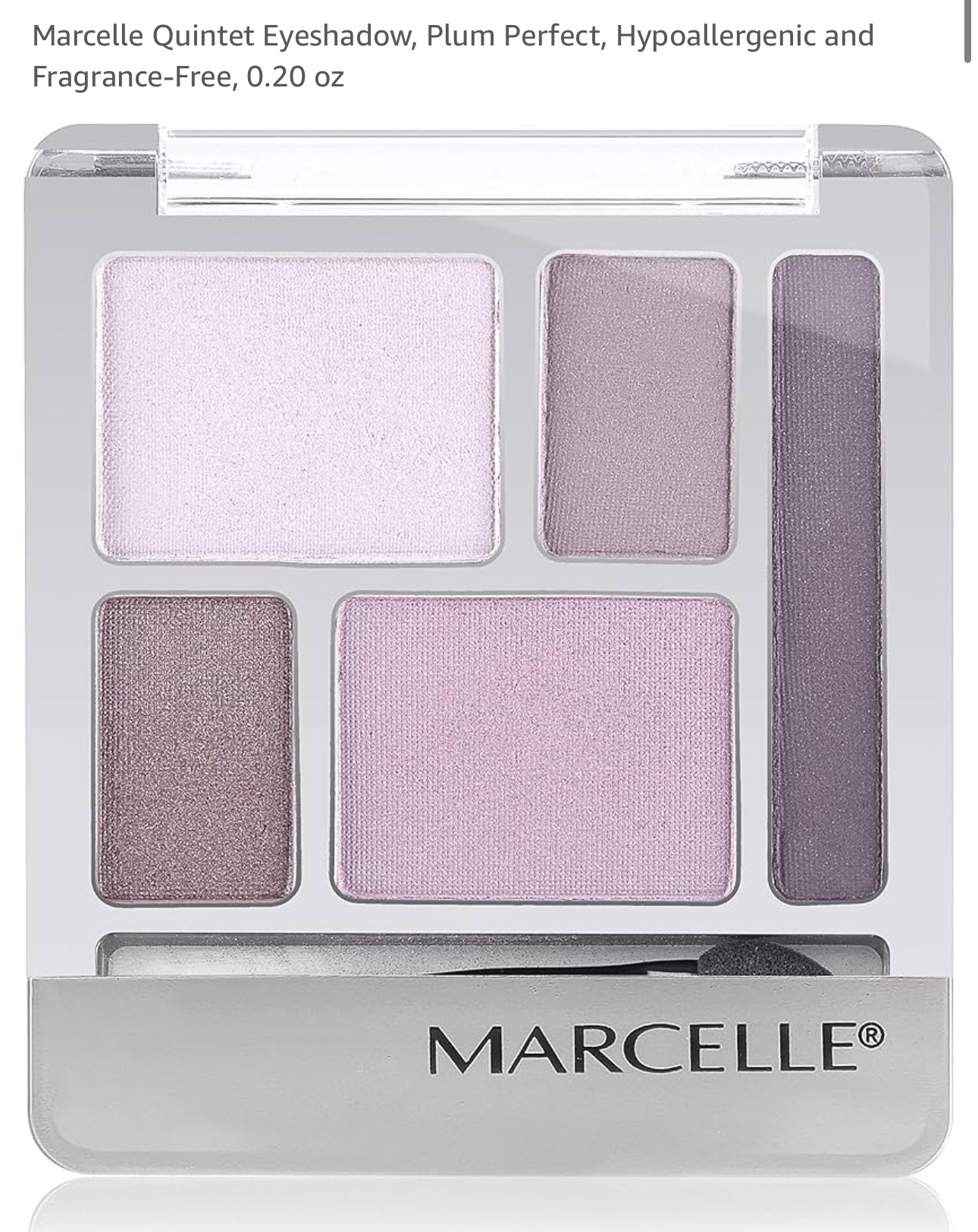 Brand new Marcelle purple eyeshadow palette, eyemakeup remover - photo 3
