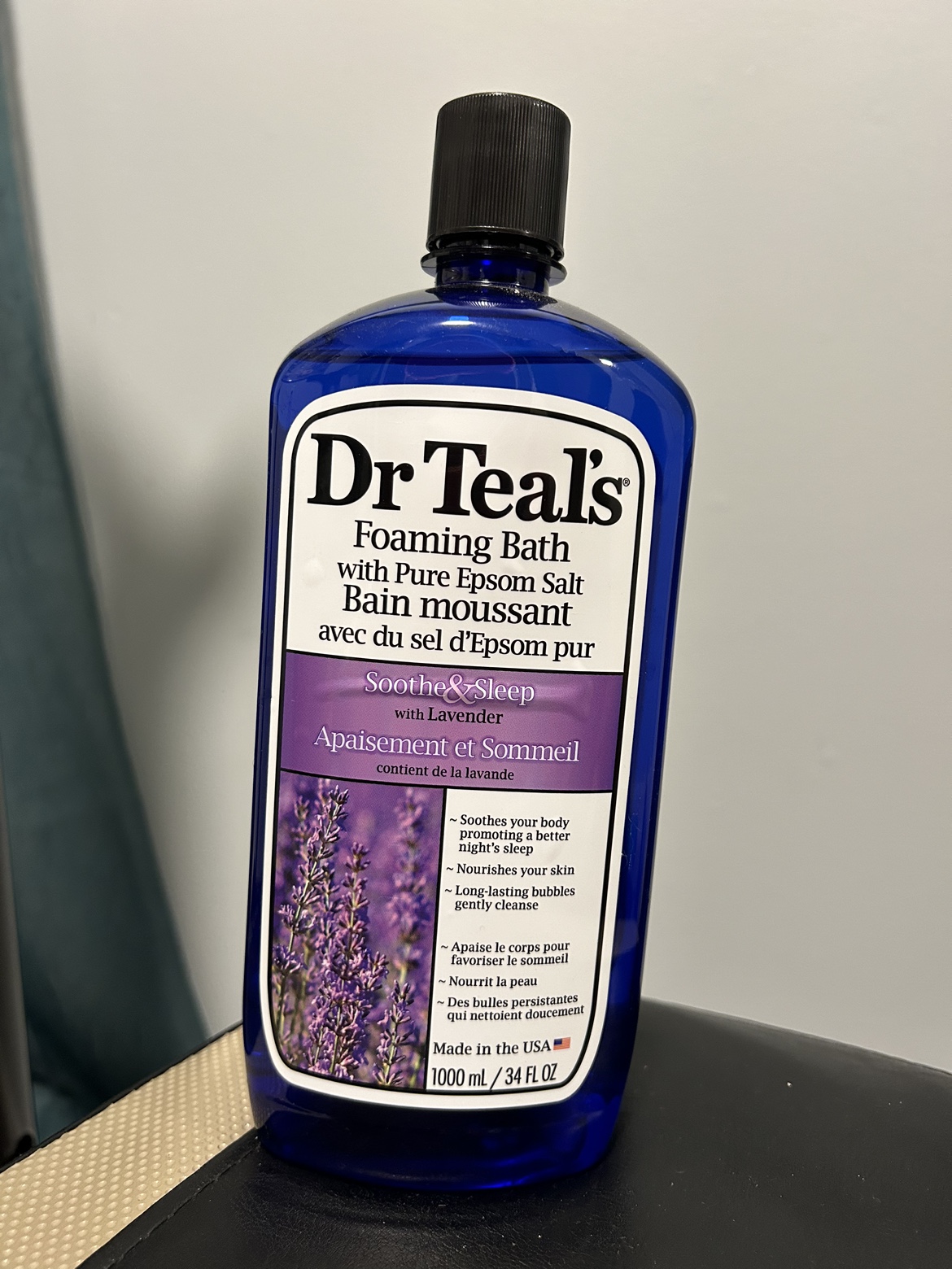 New Dr Teal's Soothe & Sleep Foaming Bath with Pure Epsom Salt