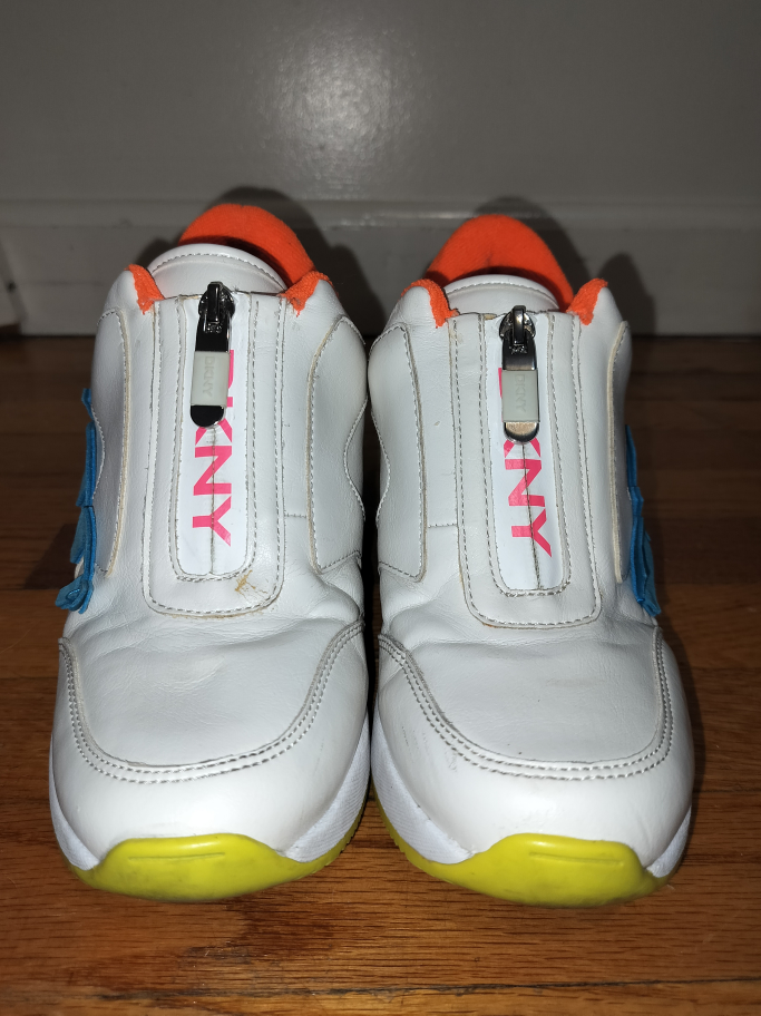 DKNY High Heeled Women's Sneakers. Size 8